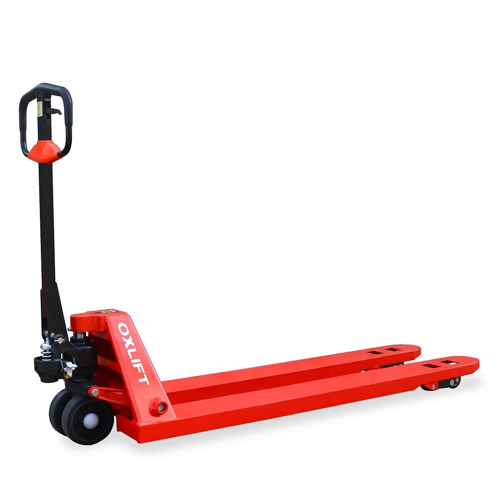 Фото 10 - OX 50-L1500 Длинновильная гидравлическая тележка OXLIFT 1,5 м 5000 кг.