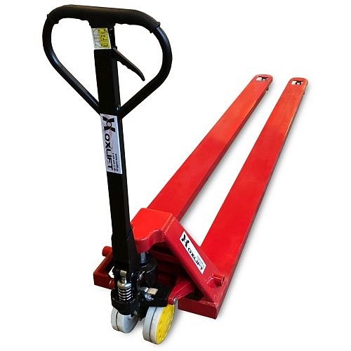Фото 37 - Длинновильная гидравлическая тележка OX10-300 OXLIFT 3 м 1000 кг.