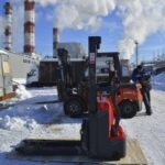 Фото 20 - Самоходный Штабелер AX-3010 OXLIFT 3 м 1000 кг Li-Ion.