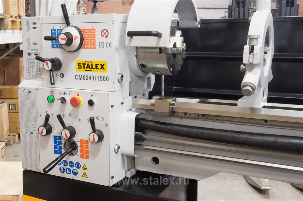 Фото 49 - Токарно-винторезный станок STALEX CM6241/1500.