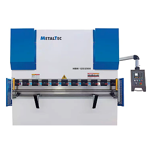 Фото 14 - MetalTec HBM 125/2500 (Е22, инвертор заднего упора) гидравлический листогибочный пресс.