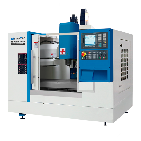 Фото 27 - MetalTec TOPMILL 800S  (подготовка под 4-ось) Вертикальный обрабатывающий центр с ЧПУ.