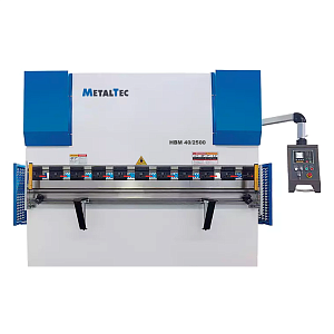 Фото 24 - MetalTec HBM 40/2500 (Е22, инвертор заднего упора) листогибочный гидравлический пресс.