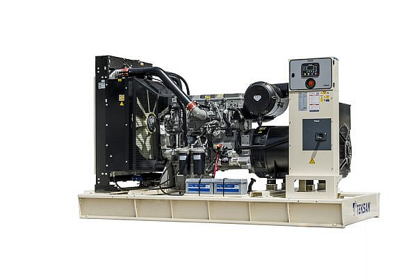 TJ341PE5C дизельный генератор Teksan 250 кВт Открытая на двигателе Perkins / 1506A-E88TAG5