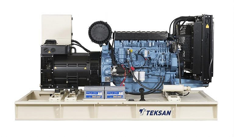 Фото 1 - TJ400BD5L дизельный генератор Teksan 292 кВт Открытая на двигателе BAUDOUIN / 6M21G385/5.